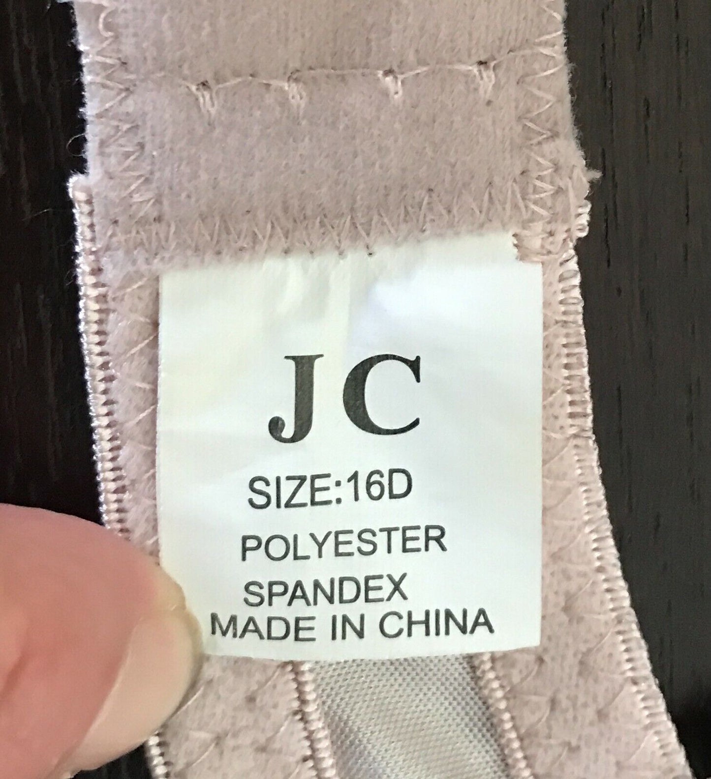 JC Bra 16D Pushup Bra Champagne Colour Lace Underwire Lingerie 16 D 38D