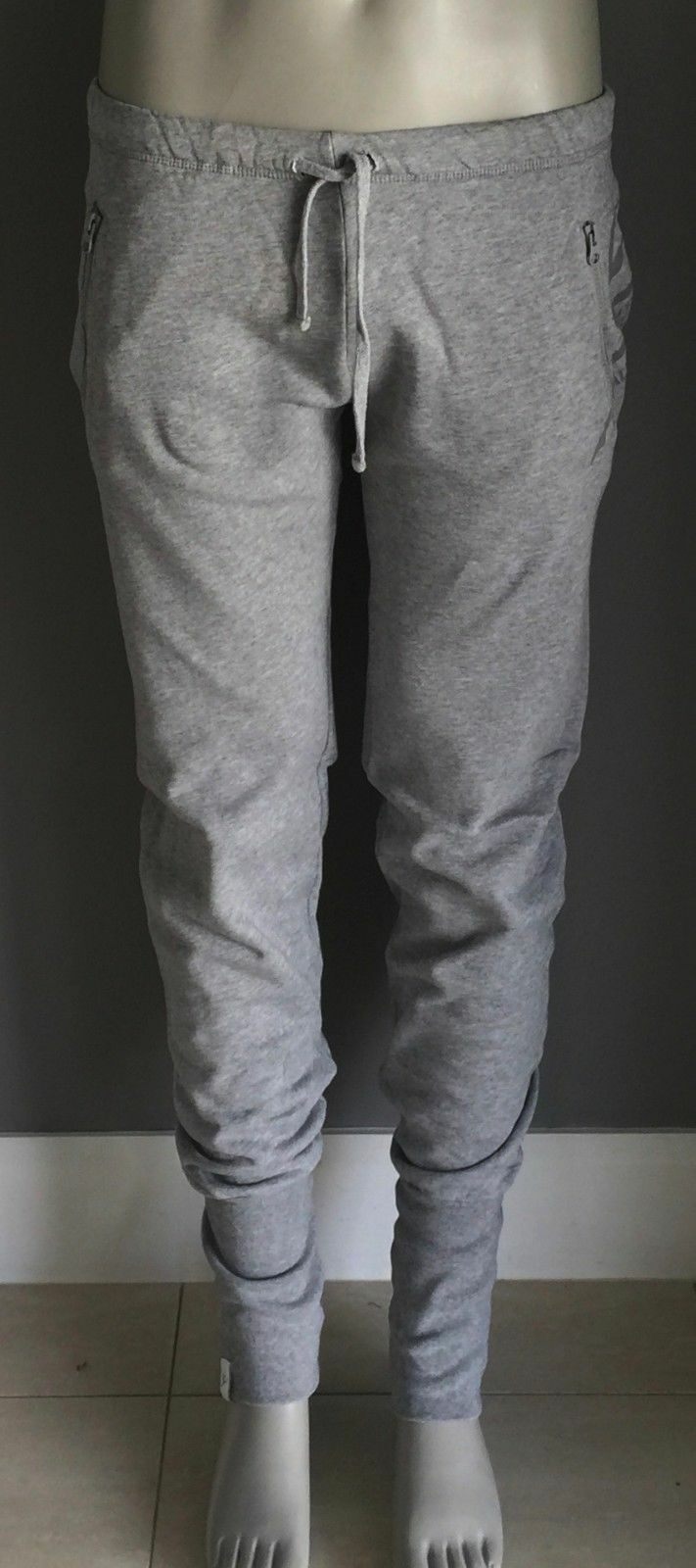 ENERGETIKS Track Pants Dance Grey Slim Fit Ladies Size Adult Medium 12 NEW