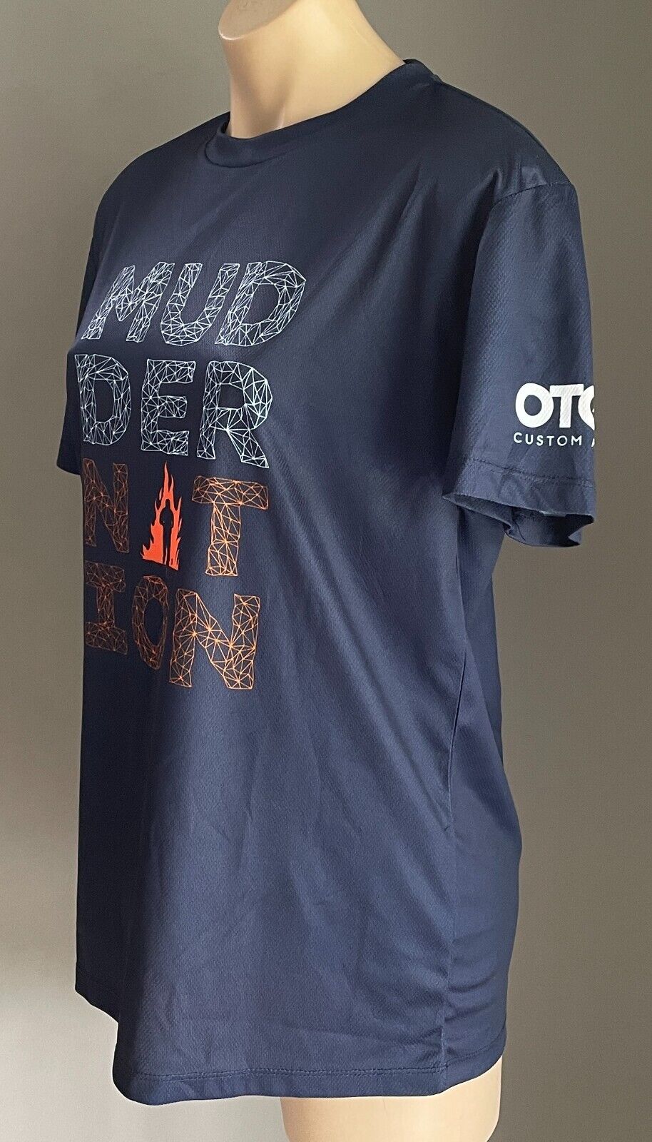 Mens T-Shirt MUDDER NATION Tough Mudder Finisher 2019 Size M 104cm Chest