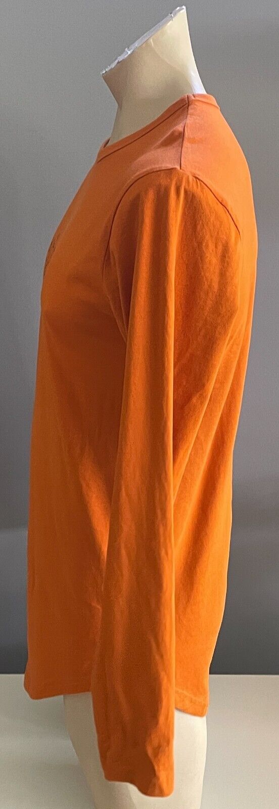 SAINT MORTA T-Shirt Pumpkin El Duplo 2.US Long Sleeve Top Size M Scooped Hem Tee