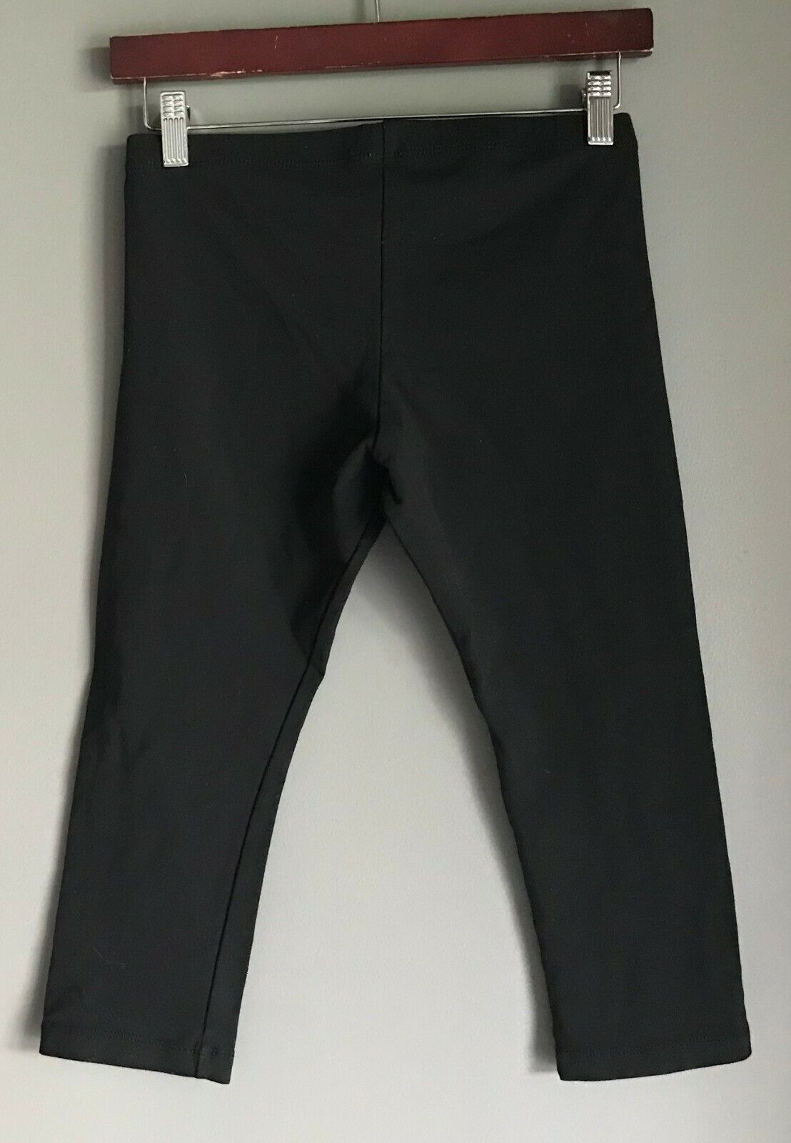 LORNA JANE Leggings Running Black 7/8 Sports Sz S 10 Gym Yoga Activewear Pants