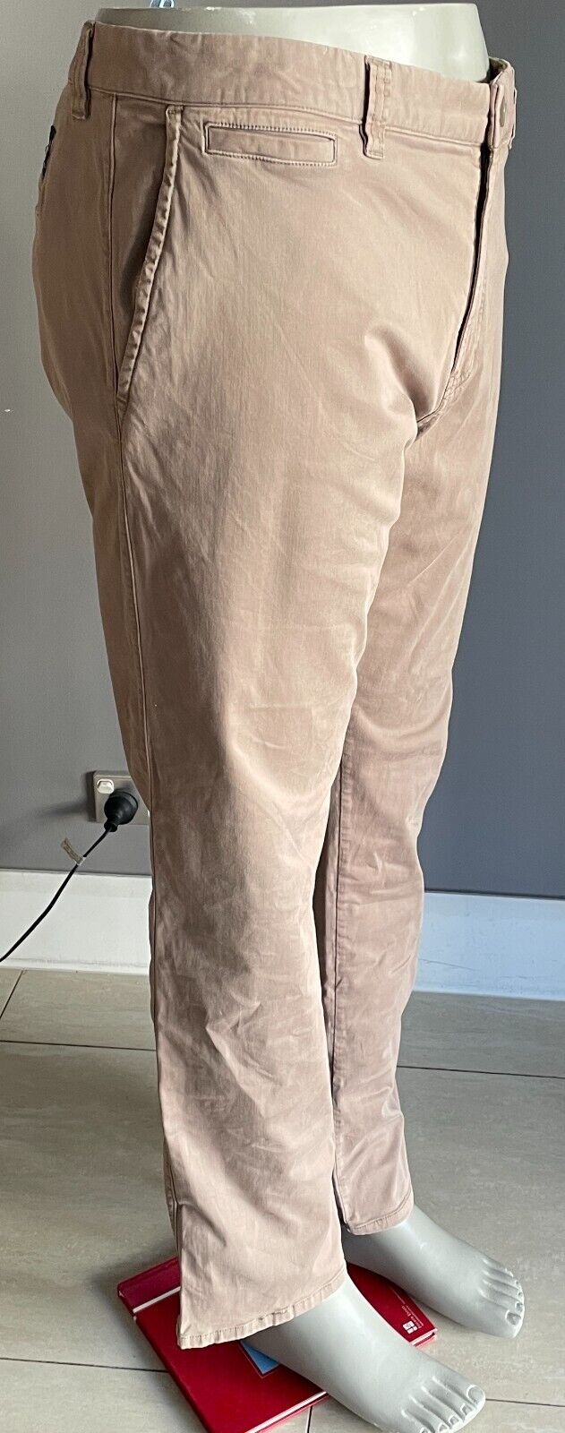 SPORTSCRAFT Mens Chinos Brown Casual Pants 100cm Waist