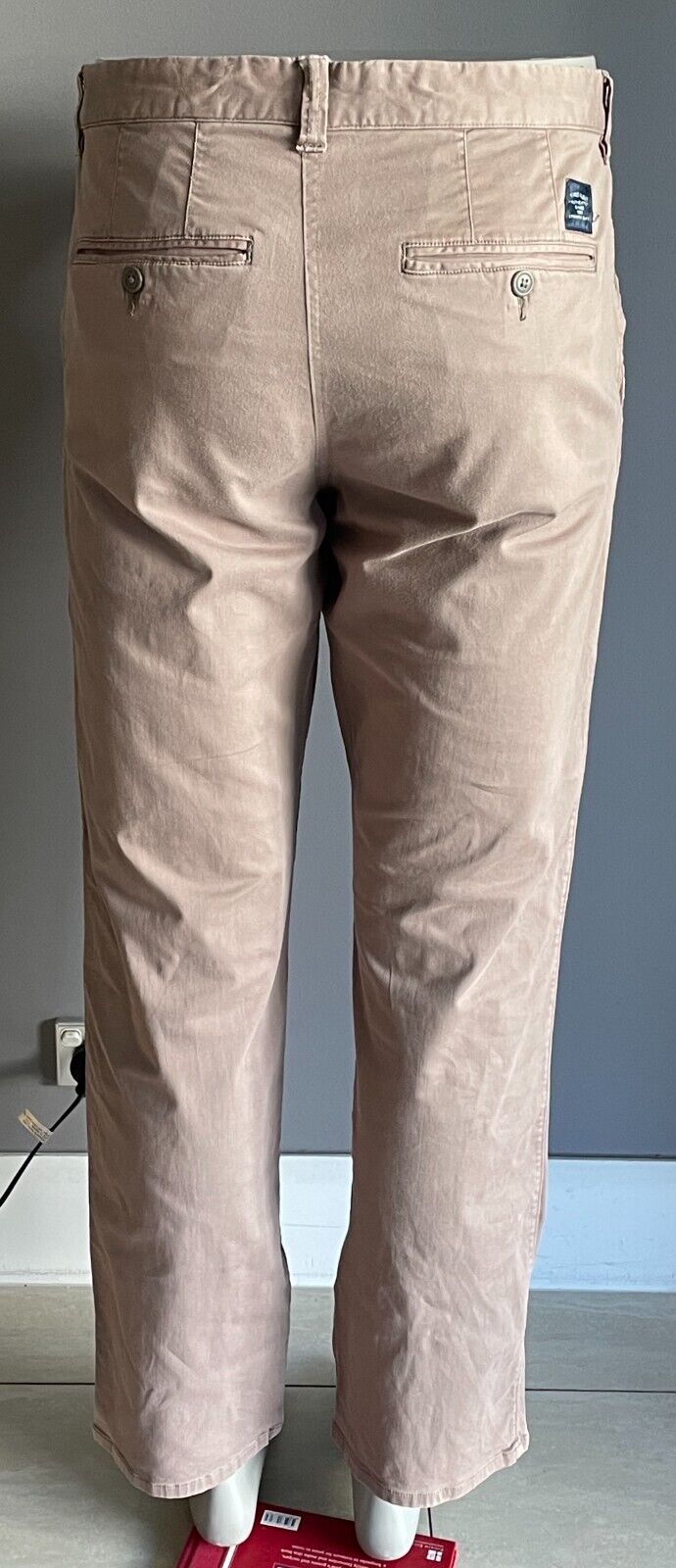 SPORTSCRAFT Mens Chinos Brown Casual Pants 100cm Waist