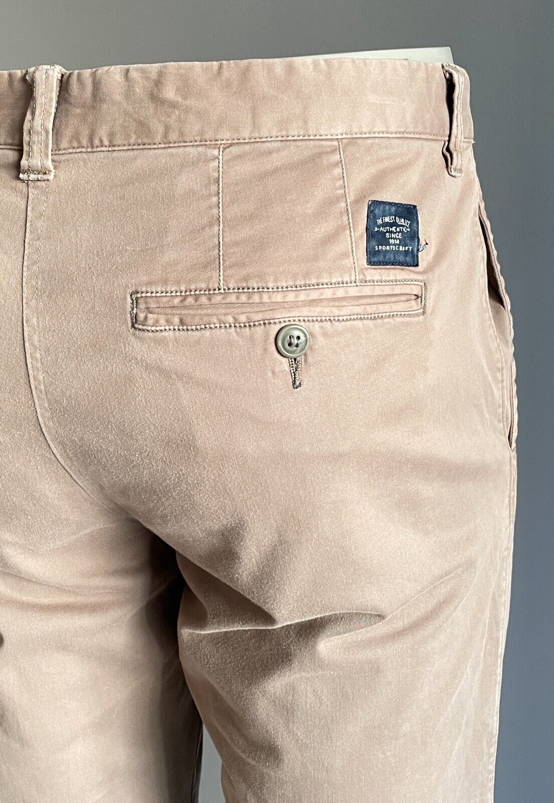SPORTSCRAFT Mens Chinos Brown Casual Pants 100cm Waist