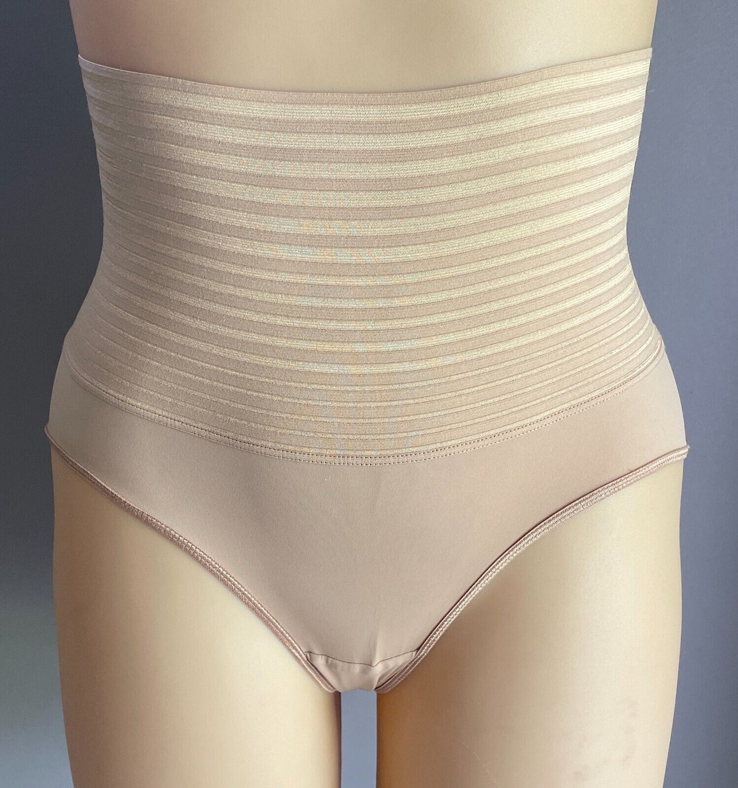 HOLD ME TIGHT Mocha "Tummy Tuck" Briefs Pants Firm Hold ShapeWear Size 18