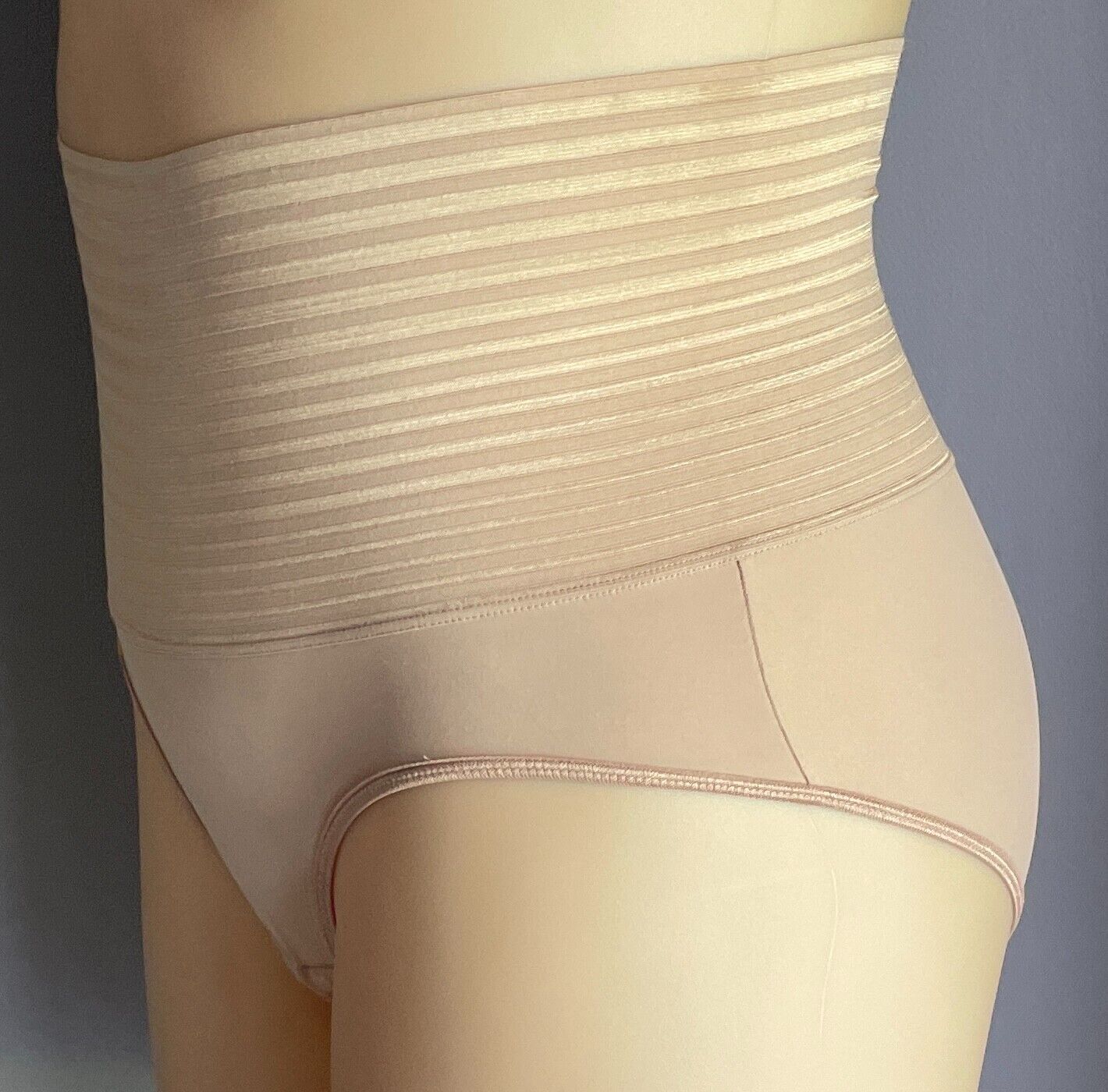 HOLD ME TIGHT Mocha "Tummy Tuck" Briefs Pants Firm Hold ShapeWear Size 18