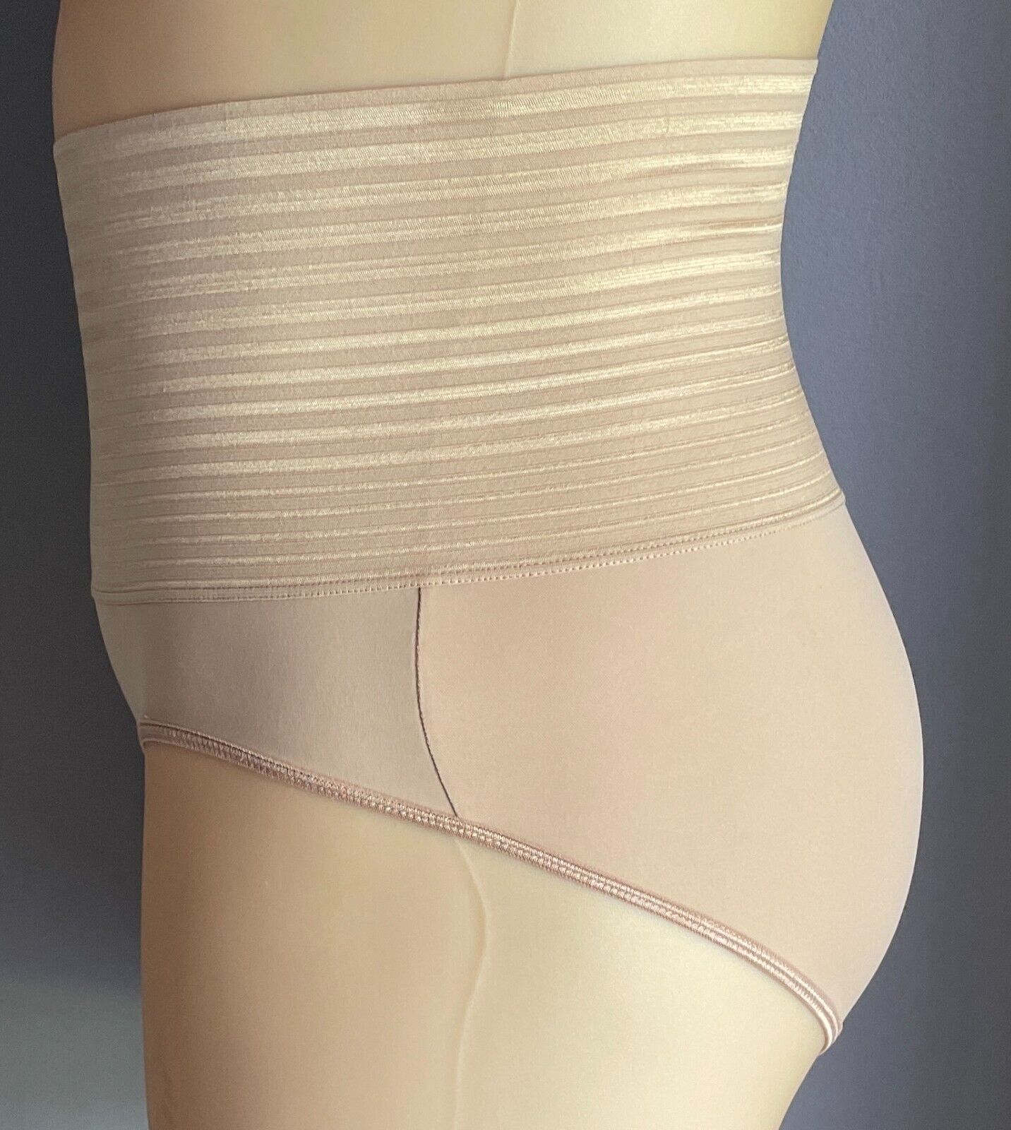 HOLD ME TIGHT Mocha "Tummy Tuck" Briefs Pants Firm Hold ShapeWear Size 18