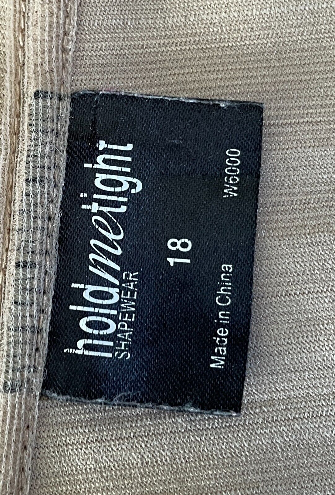 HOLD ME TIGHT Mocha "Tummy Tuck" Briefs Pants Firm Hold ShapeWear Size 18