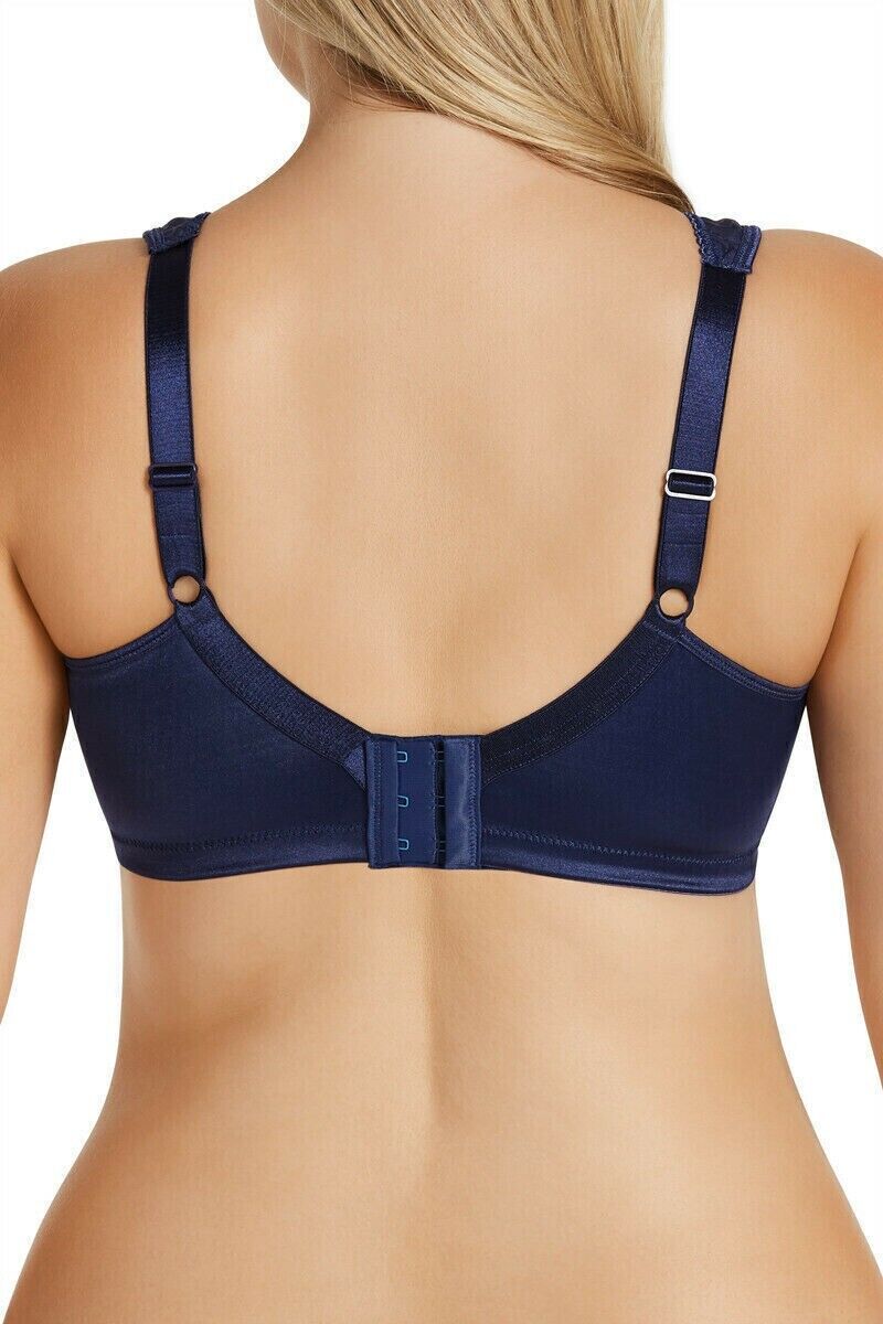 PLAYTEX Bra 18C Wire Free Blue Jacquard Fabric Ultimate Lift and Support 18 C