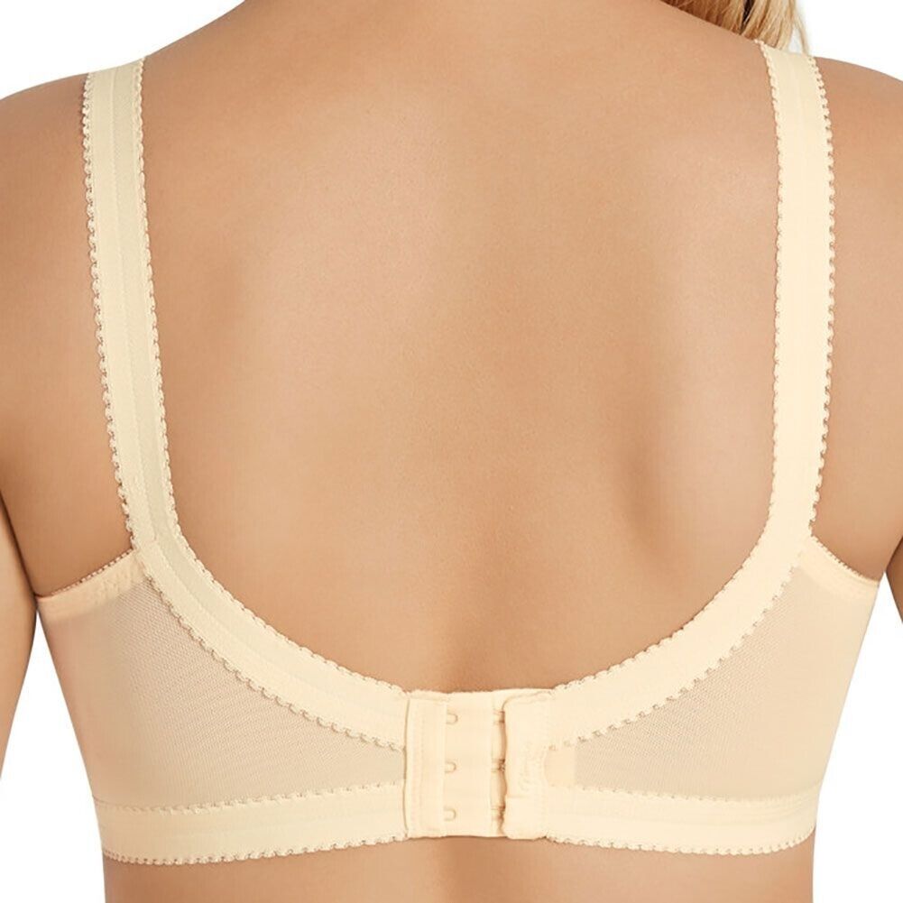 Bra 24C PLAYTEX Cross Your Heart Wirefree Beige Floral Lace P10152 Y1001H 24 C