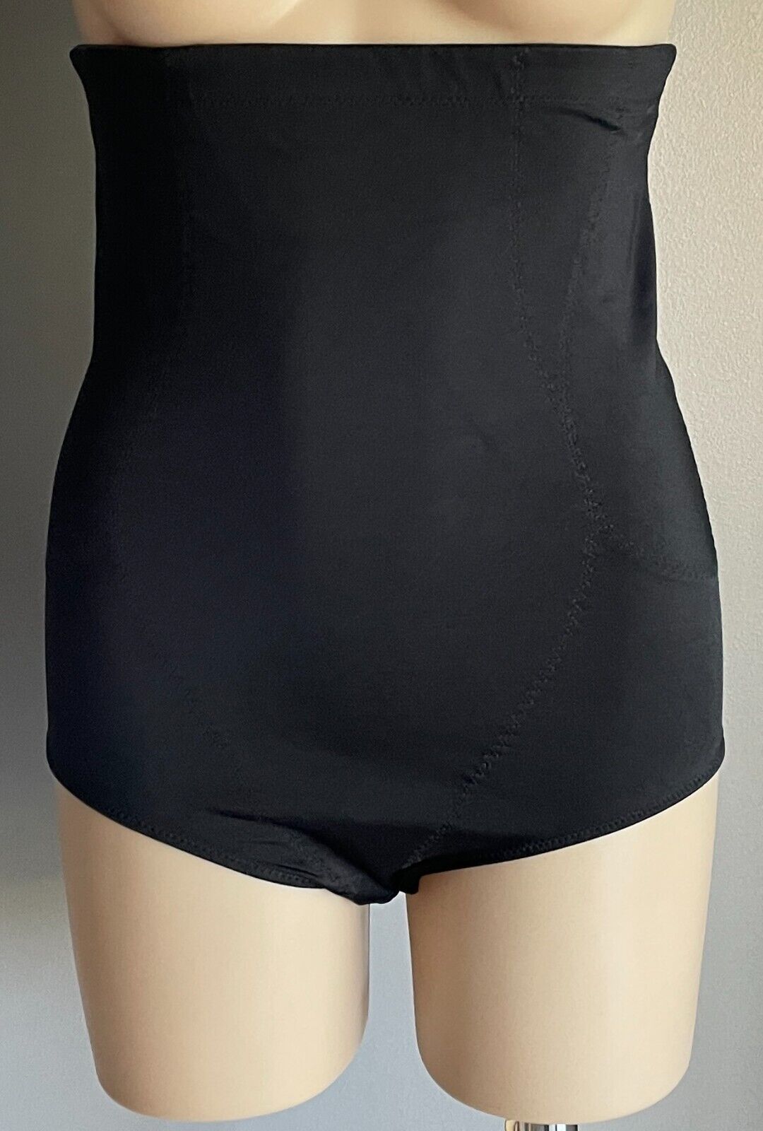 ShapeWear Black Control Briefs Pants Tummy Trimmer Waist Cincher Torso Sz 12 NEW