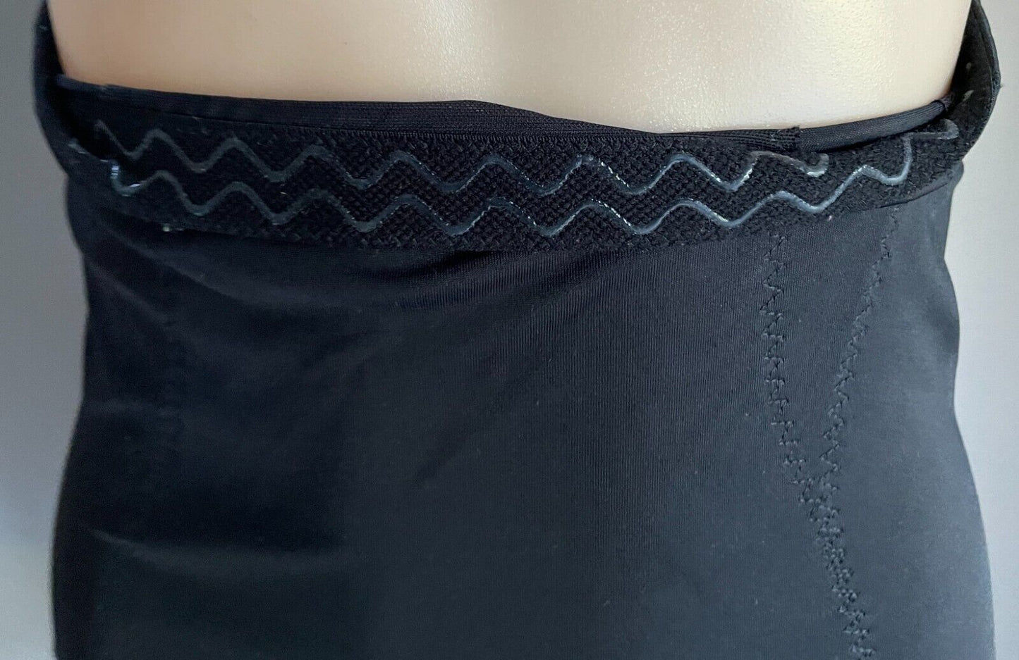 ShapeWear Black Control Briefs Pants Tummy Trimmer Waist Cincher Torso Sz 12 NEW