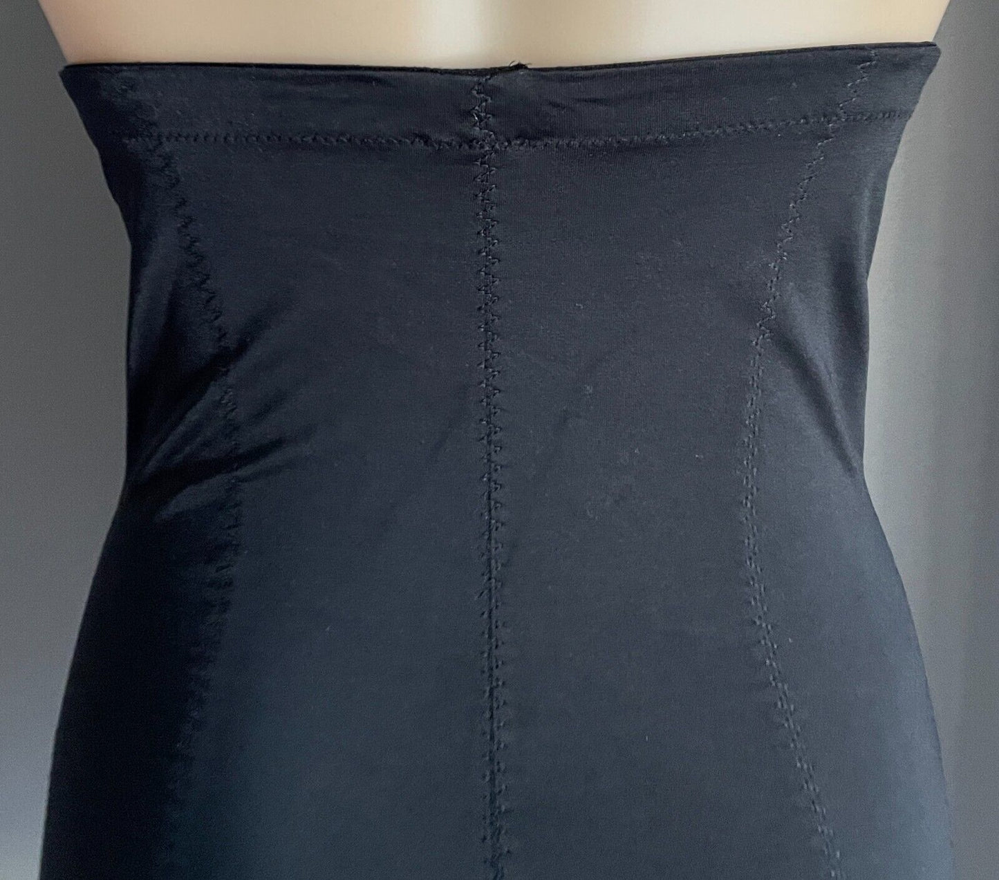 ShapeWear Black Control Briefs Pants Tummy Trimmer Waist Cincher Torso Sz 12 NEW