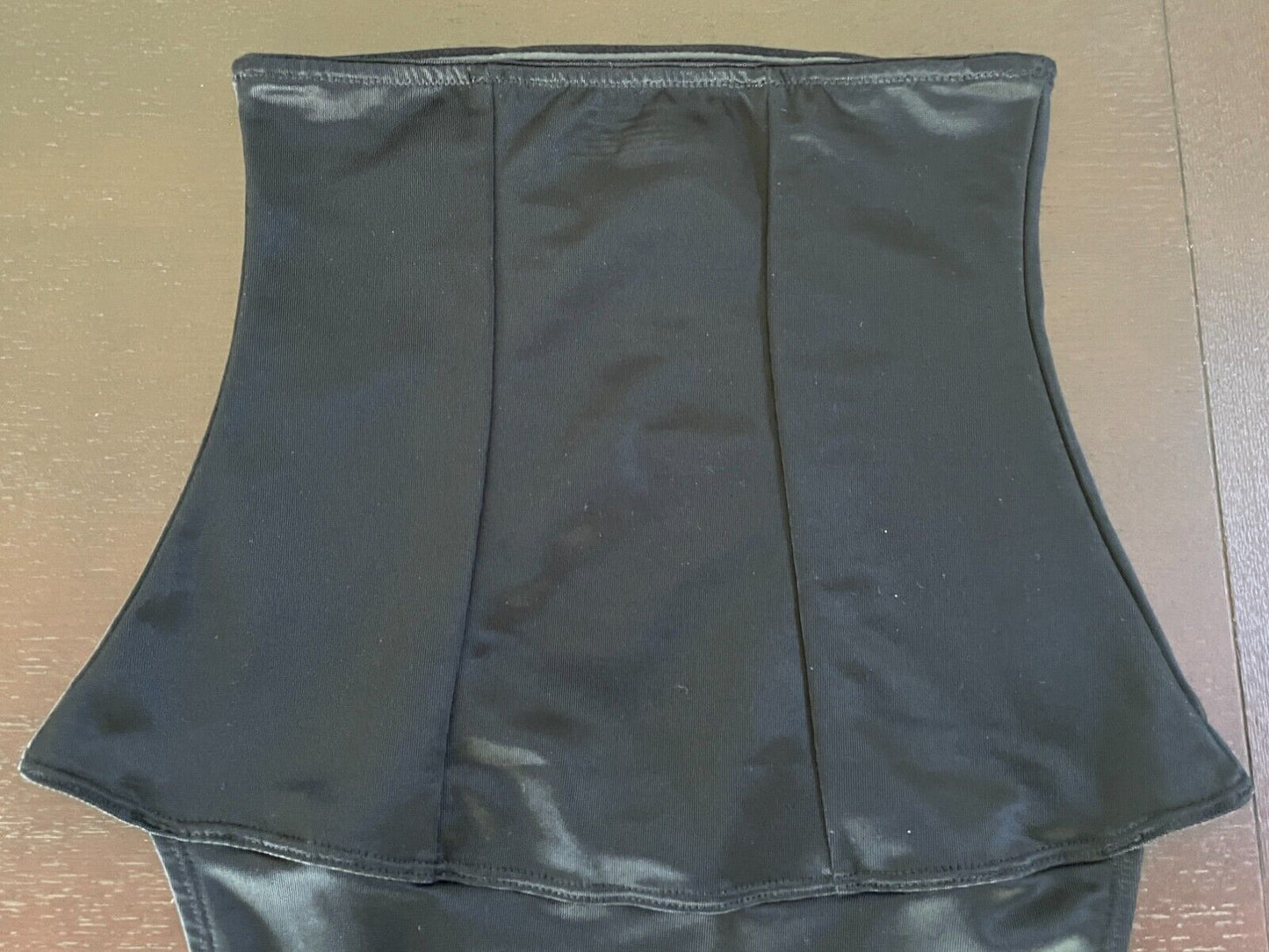 BASIC INSTINCTS ShapeWear Black Control Briefs Pants Tummy Waist Trimmer Size M
