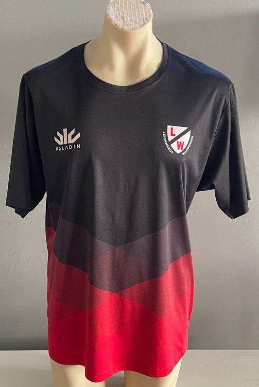 Paladin LEICHHARDT WANDERERS NRL Club Black Red Short Sleeve Top Chest 122cm