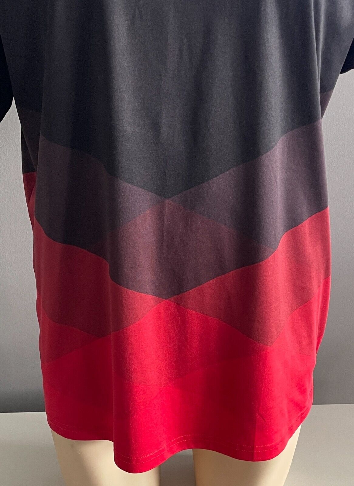 Paladin LEICHHARDT WANDERERS NRL Club Black Red Short Sleeve Top Chest 122cm