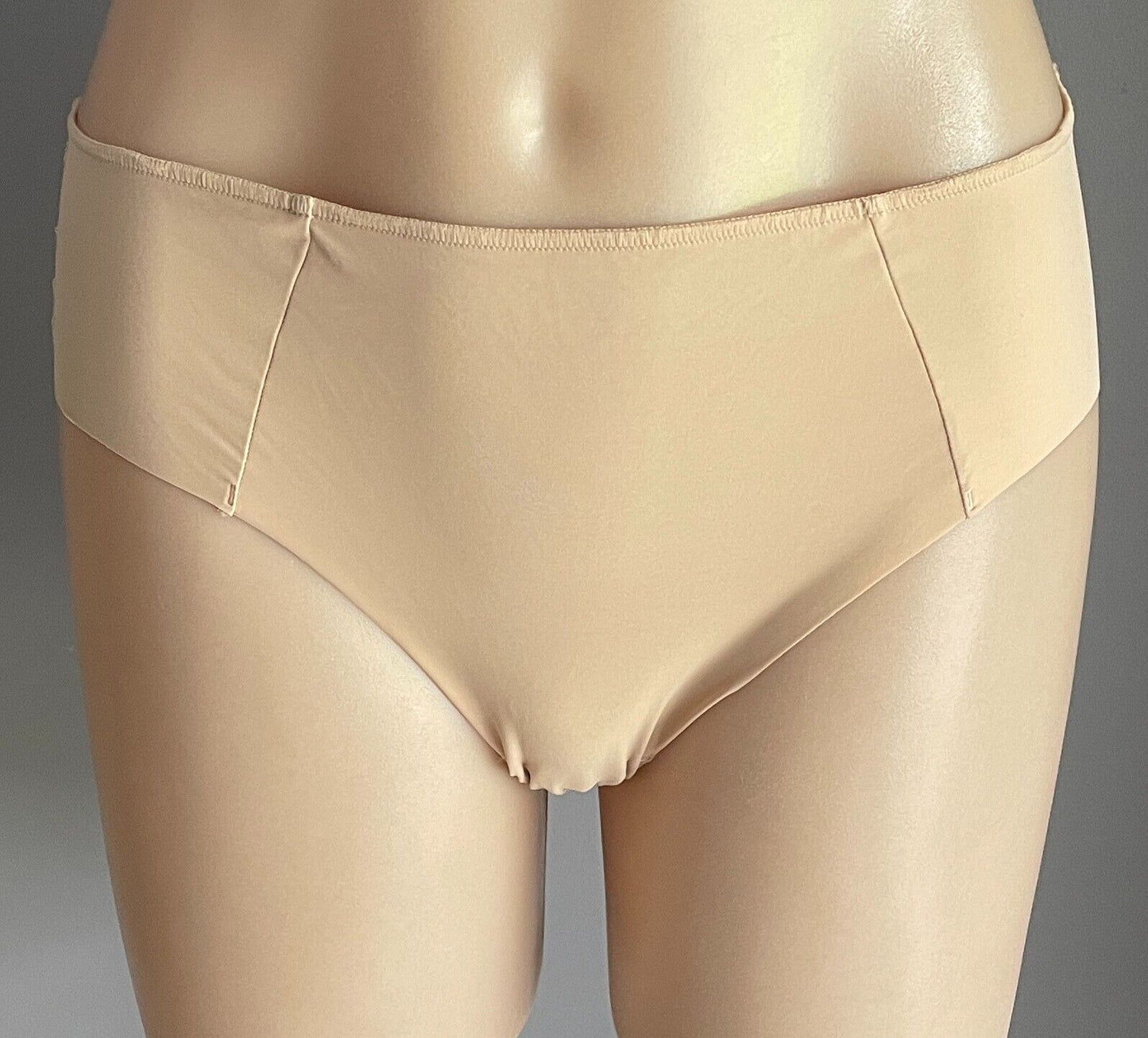 BRAS N THINGS Nude Smooth Comfort Lace Back High Waist Briefs Size 16 (00499101)