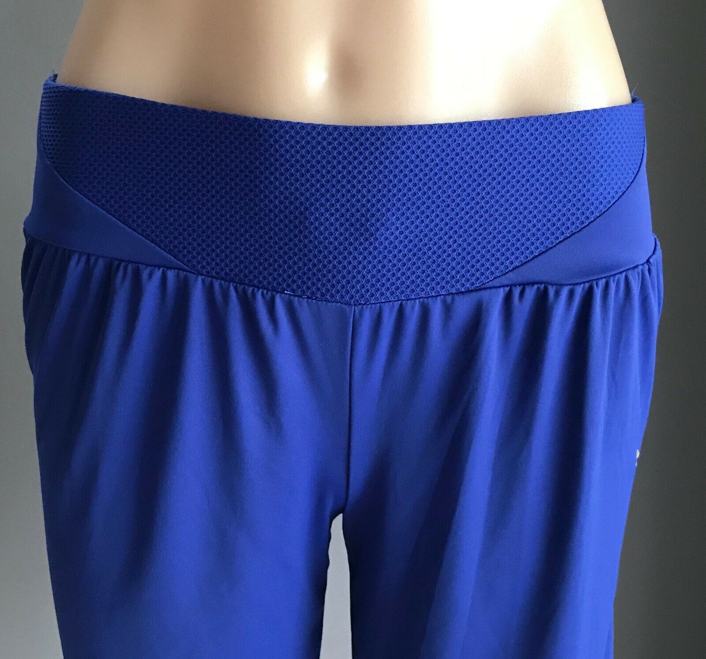 PUMA TP Leggings Capri Cell Cuffed Cobalt Blue Cool Gym Activewear Sz 10 NEW