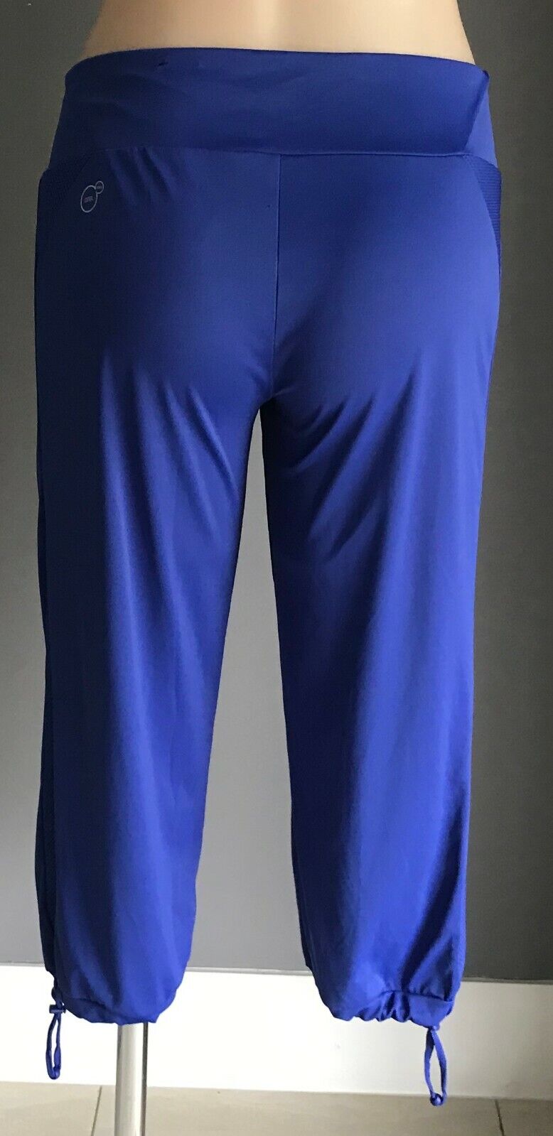 PUMA TP Leggings Capri Cell Cuffed Cobalt Blue Cool Gym Activewear Sz 10 NEW