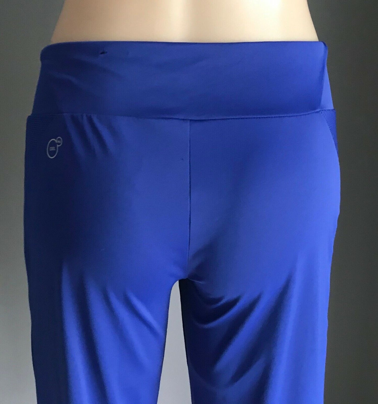 PUMA TP Leggings Capri Cell Cuffed Cobalt Blue Cool Gym Activewear Sz 10 NEW