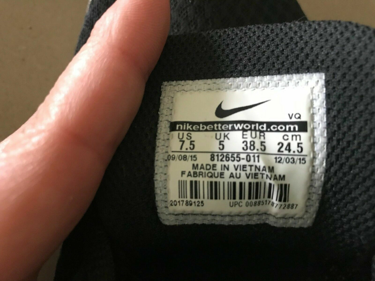 PUMA Dry Cell Tank Top Black & Grey Side Split Sleeveless Loose Ladies Size 10