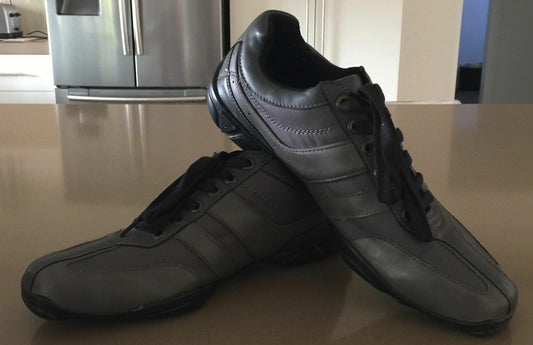 GUESS MCWAYNOR Shoes Grey Casual Lace Up Mens Size 11 M New