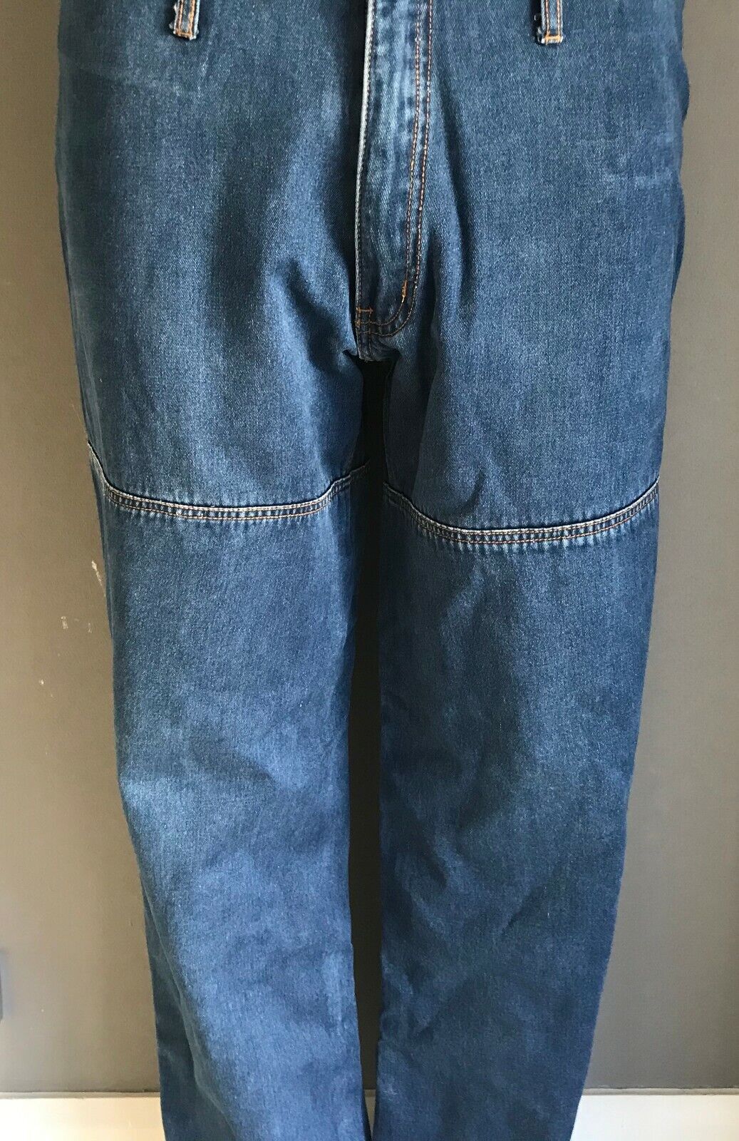 THOMAS COOK Jeans Mens Size 35 89cm Waist Blue Denim Wide Leg Jeans Vintage